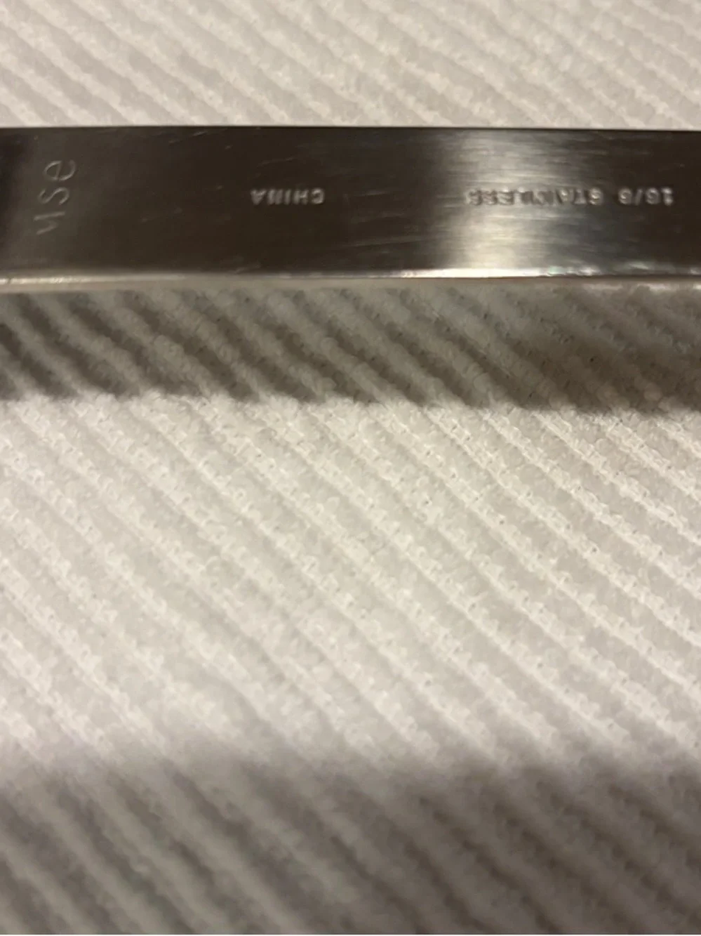 Martha Stewart Stainless Steel Slotted Spatula with Black Handle